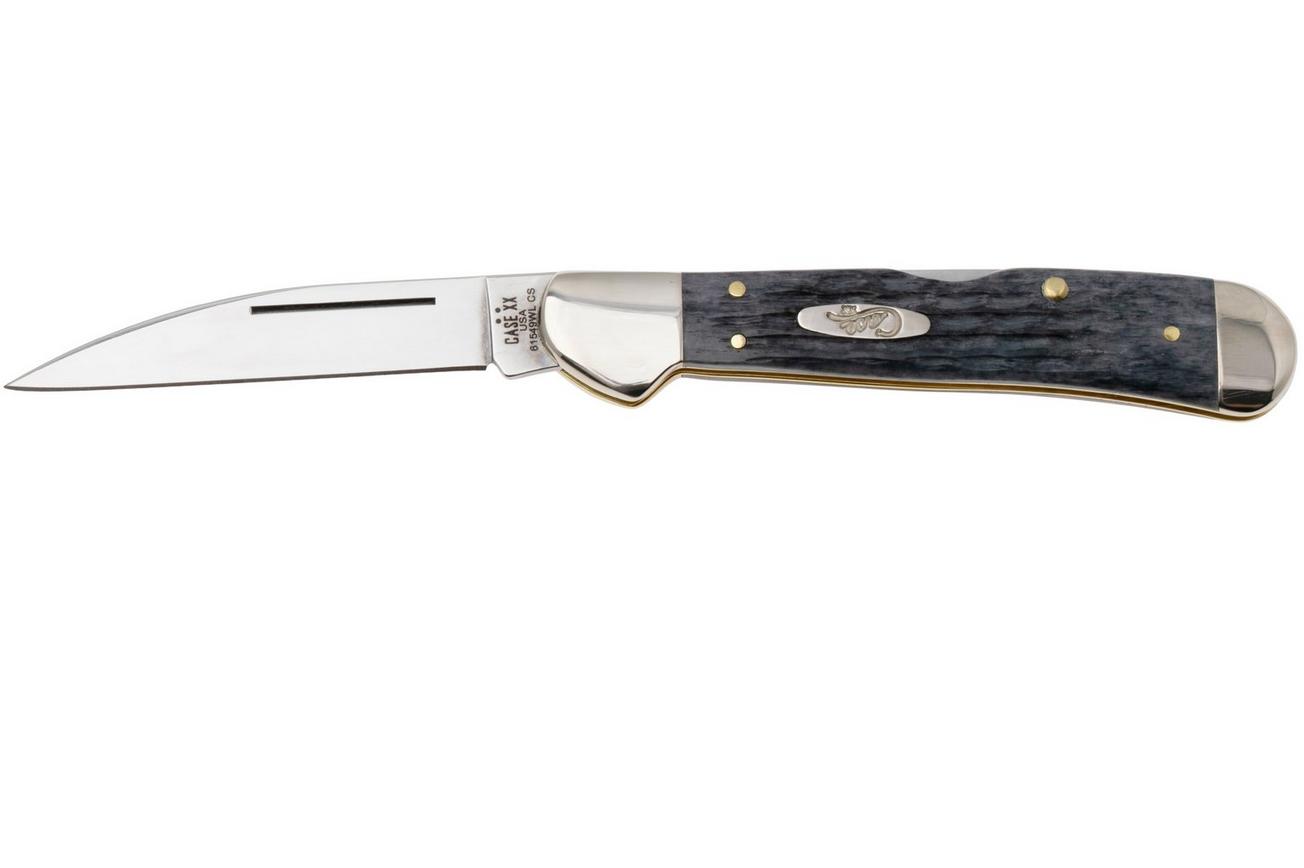 Case CopperLock 58424, Pocket Worn Gray Bone, Crandall Jig, 61549WL CS zakmes