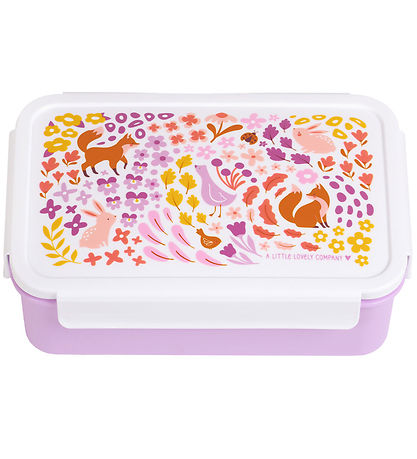 A Little Lovely Company Brotdose - Bento - Flower Garden