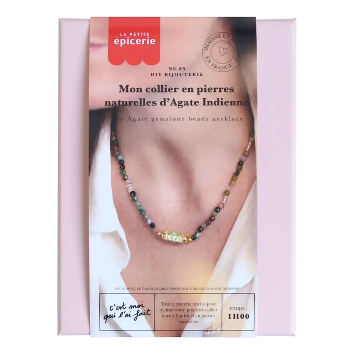 La Petite Épicerie DIY Mon Collier en pierres naturelles d'agate