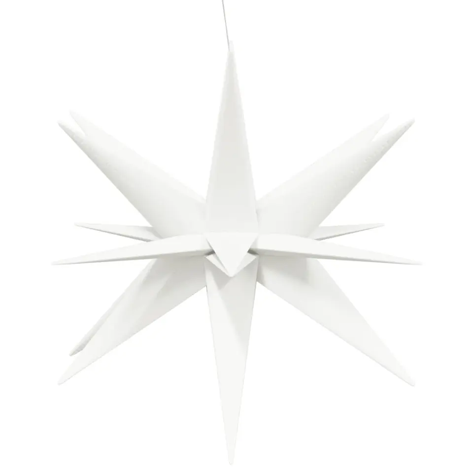 vidaXL - Kerstverlichting - Wit - 100 cm - 3 stuks