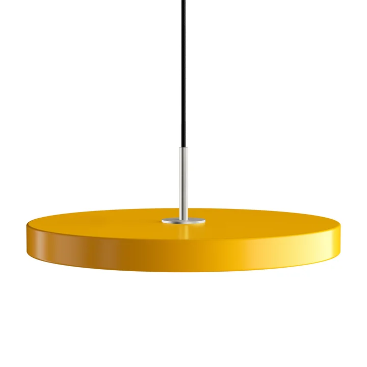 Umage - Asteria LED-Pendelleuchte, Stahl / safrangelb