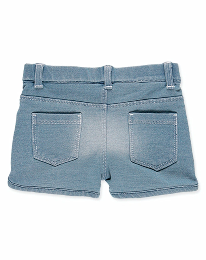 Jeans-Shorts BASIC GIRL in light blue denim