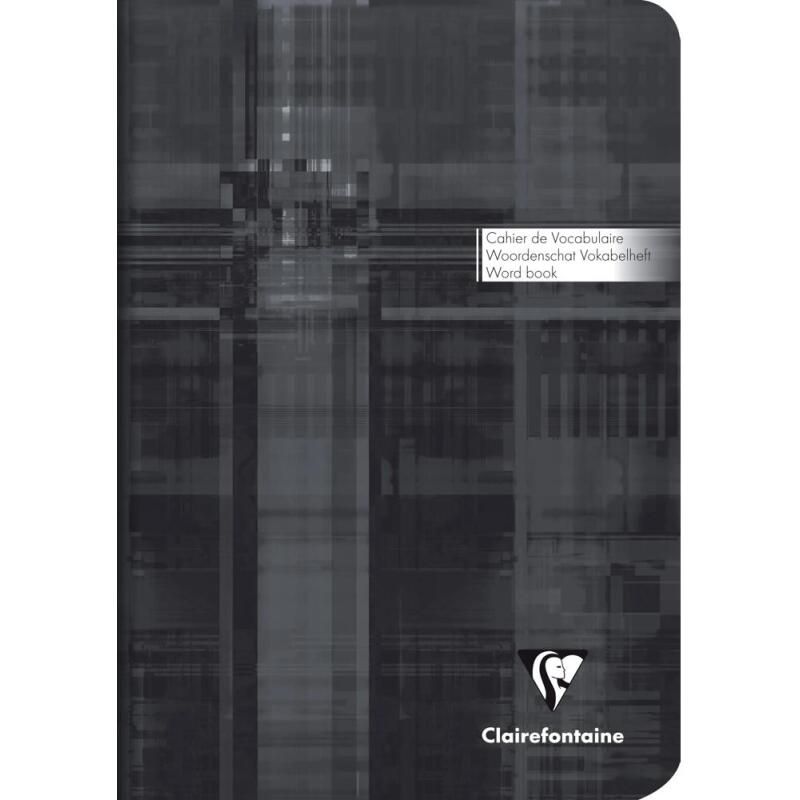 Carnet de vocabulaire piqué A5 64 pages ligné + marge centrale - Assortis