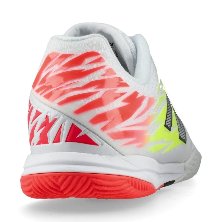 New Balance Furon V8 Pro IN Flash Point - Blanc/Rouge/Argenté