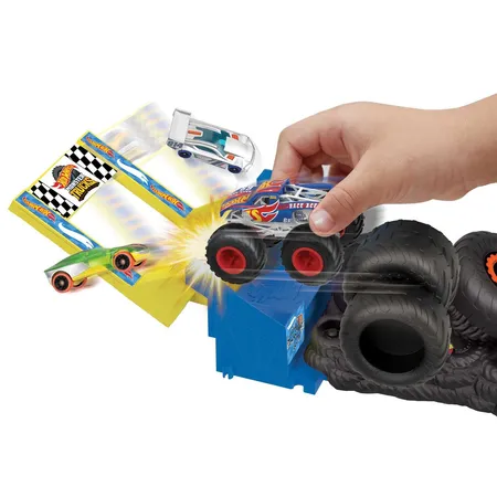 Hot Wheels Monster Trucks Arena Smashers Race Ace Smash Race-Challenge Spielset