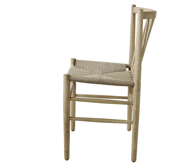 FDB Møbler J80 - Stol Eg/natur flet