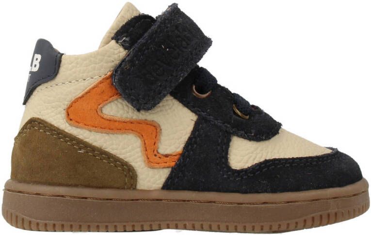 Develab 44343 Sneakers Unisex Leren Sneaker Blauw