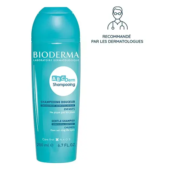 Bioderma ABCDerm Shampoo Suave para Crianças 200ml