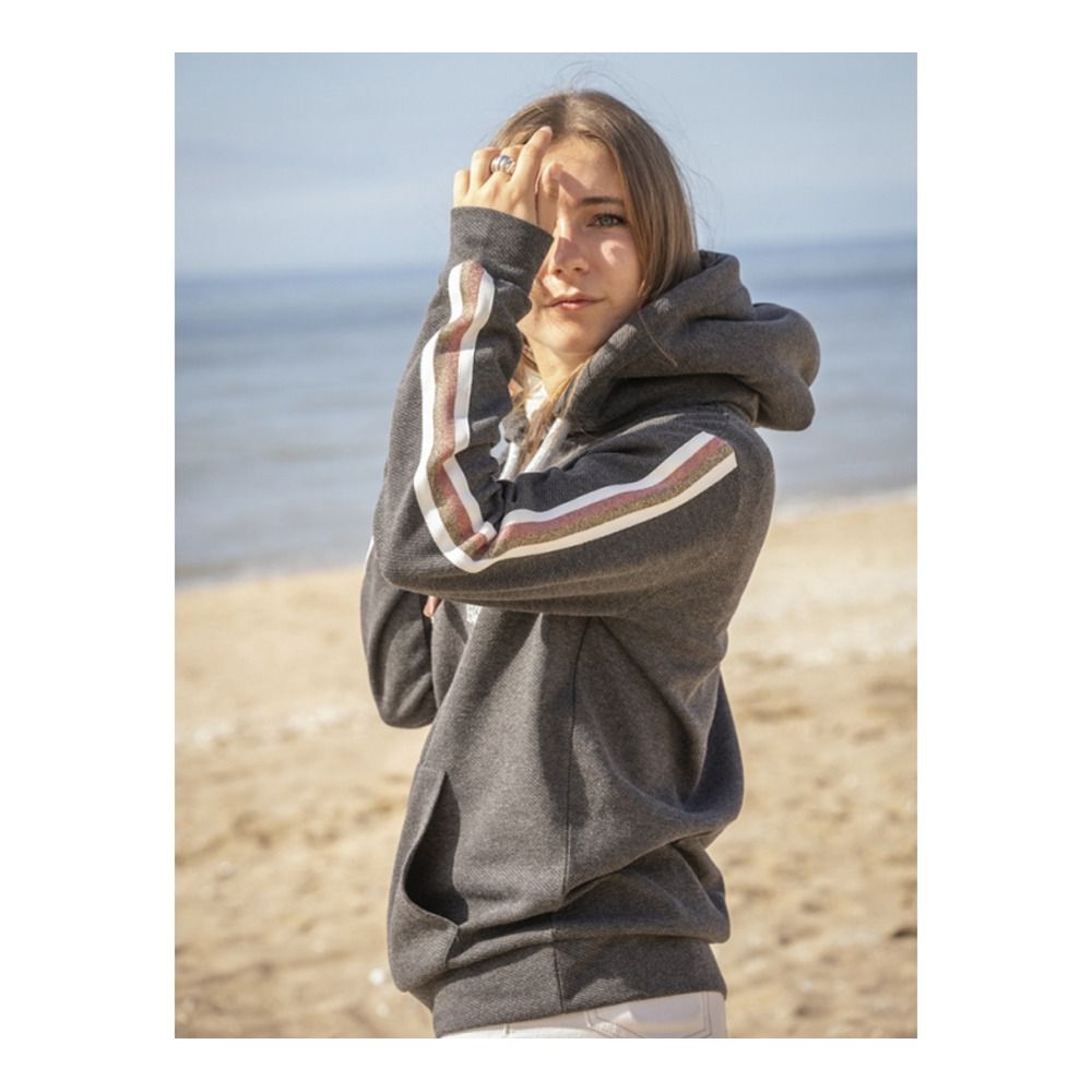 Pénélope KATHYA - Sweat Femme gris fonce