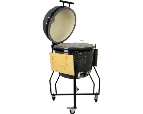 Keramische grill Grill Guru Kamado Original L met standaard en opbergruimte, op wielen