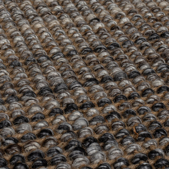 Jute vloerkleed - Motto Ombre Grijs