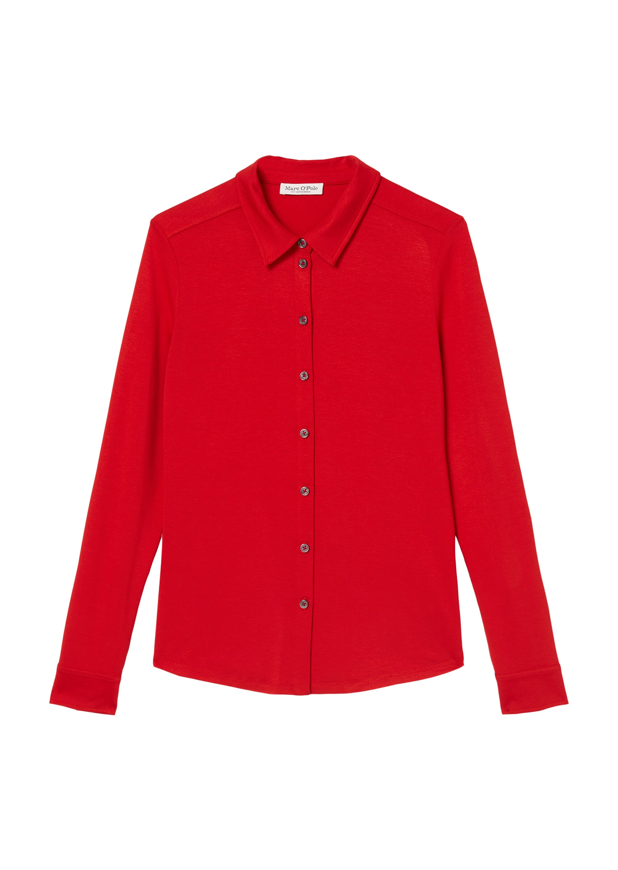 Jersey-Bluse regularaus LENZING™ ECOVERO™