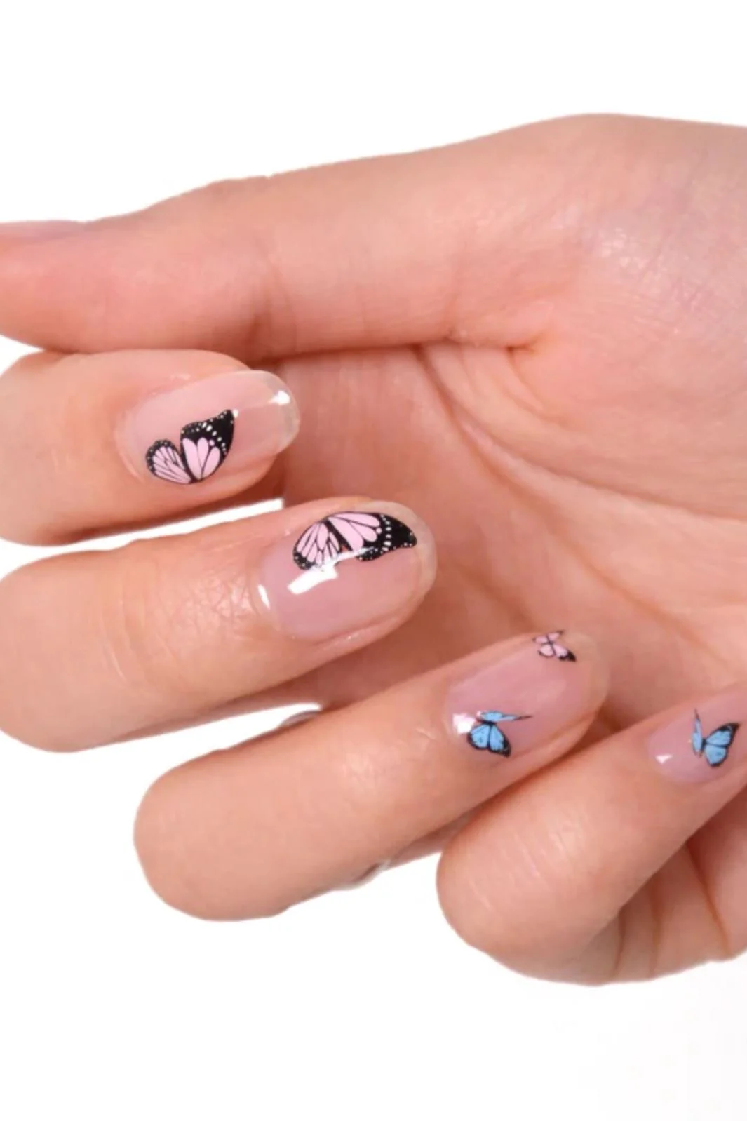 Le Mini Macaron Mini Nail Art butterfly dreams