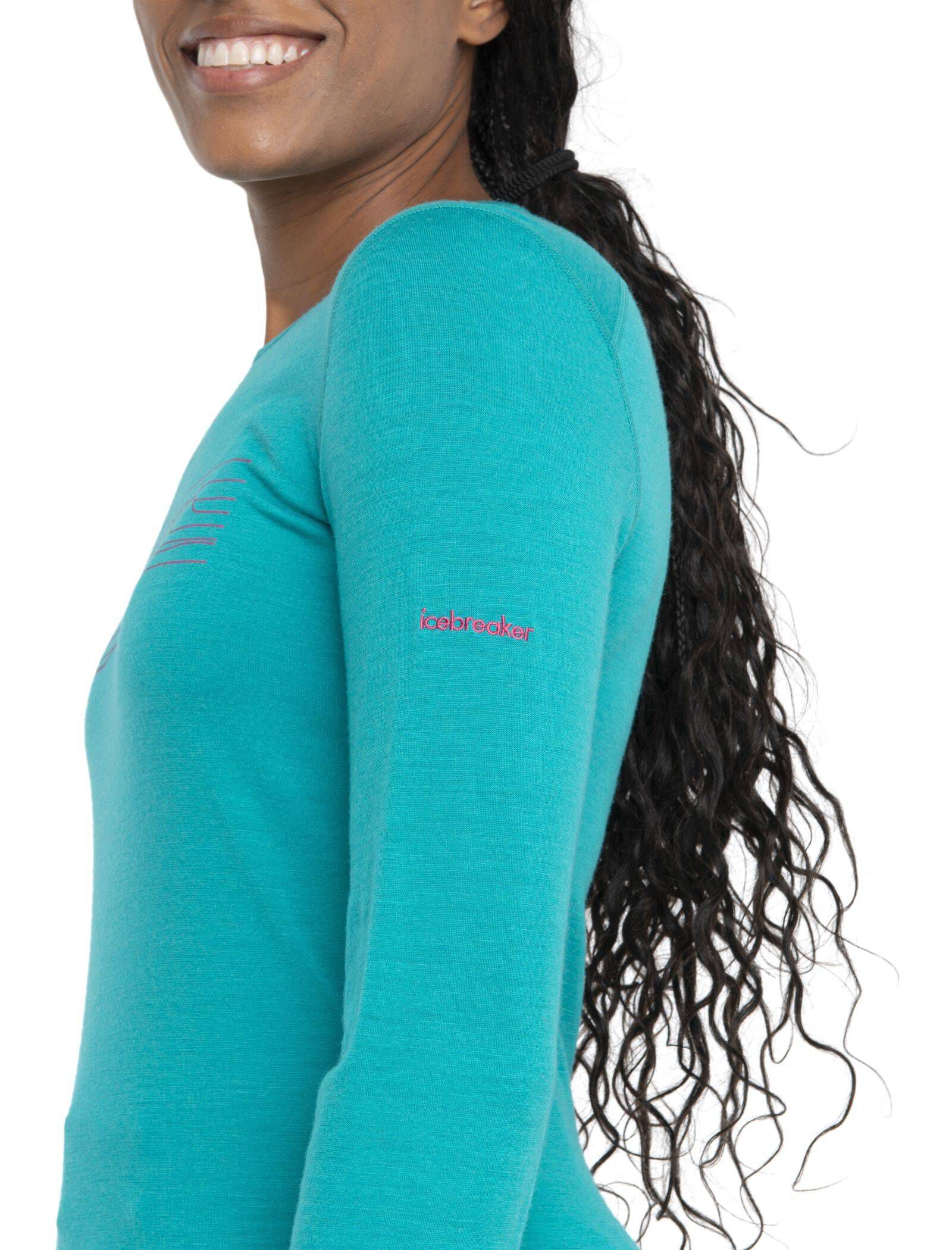 Icebreaker| Damen Funktionsshirt 200 OASIS LS aus Wolle