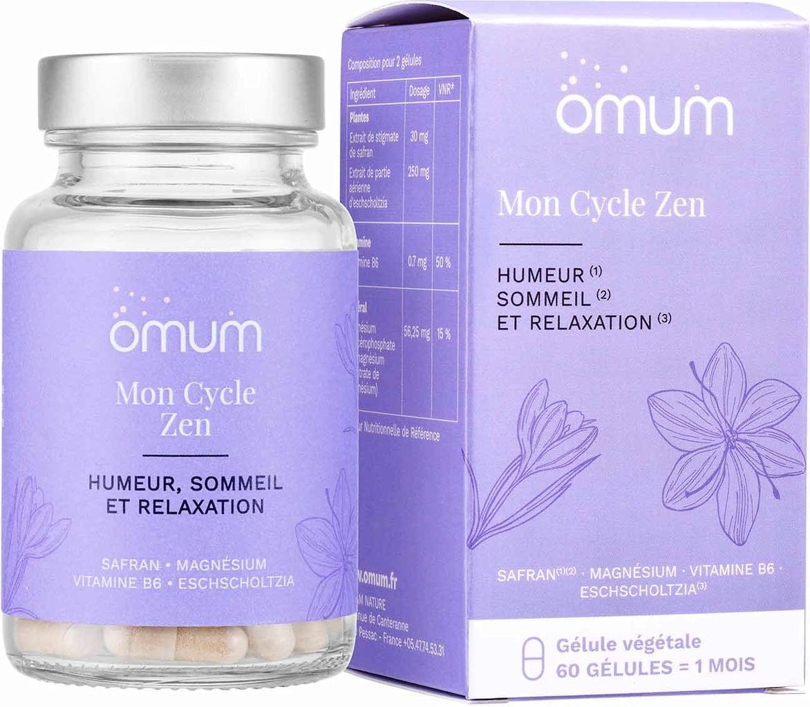 Omum  Mon Cycle Zen Dietary Supplement, 60 Kapseln