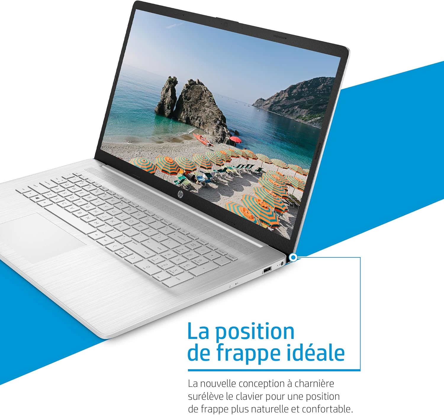 HP 17-cp2003sf Ordinateur Portable 17,3