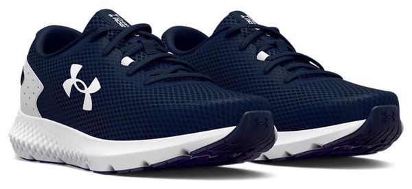 Chaussures de Running Under Armour Charged Rogue 3 Bleu Marine Homme