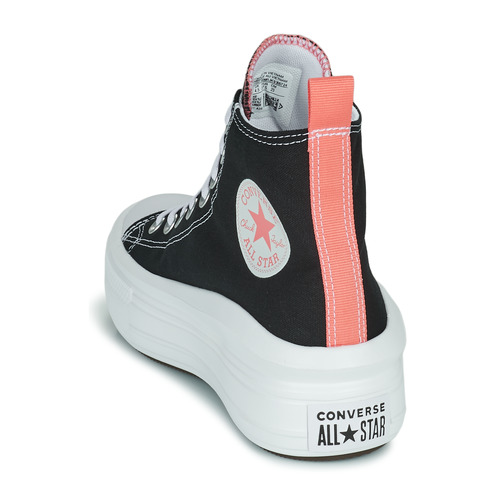 Converse - CHUCK TAYLOR ALL STAR MOVE CANVAS COLOR HI - Noir