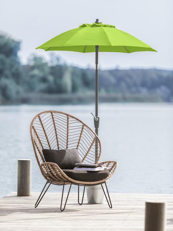 Dehner Sonnenschirm Vido, rund, ca. Ø150 cm