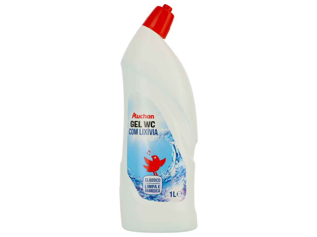 GEL AUCHAN SANITÁRIO COM LIXÍVIA 1L