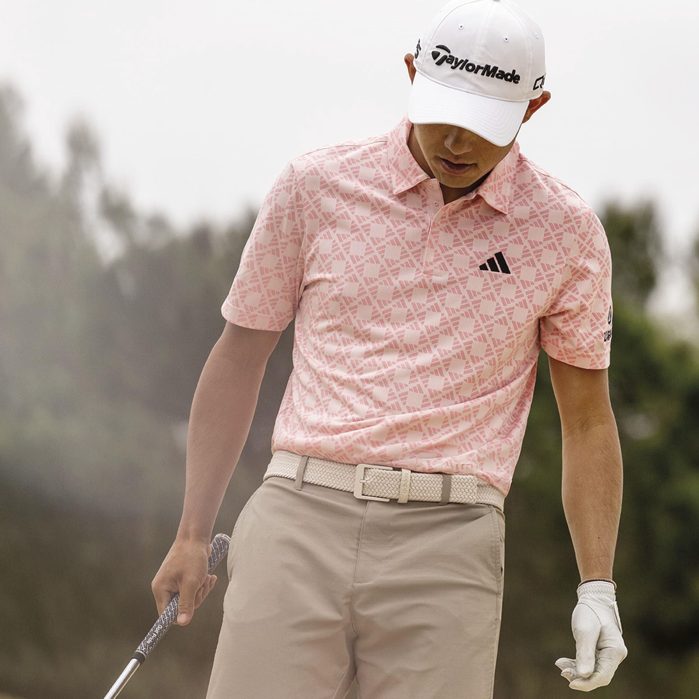 adidas Ultimate365 Tour HEAT.RDY Jacquard Polo Shirt Mens