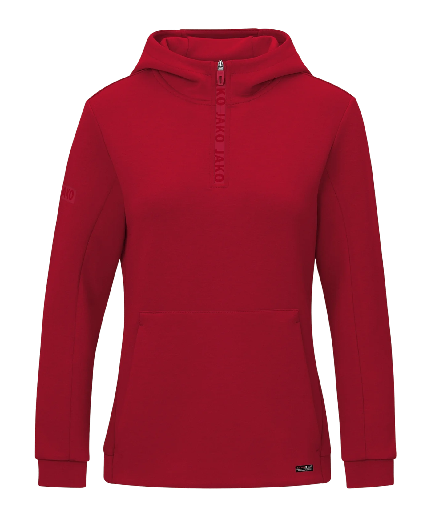 JAKO Pro Casual Hoody Damen Rot F141