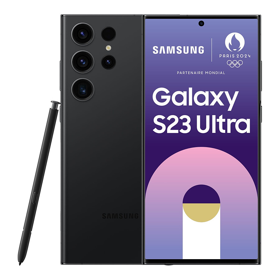 Samsung Galaxy S23 Ultra 5G (Noir) - 256 Go - 8 Go · Reconditionné