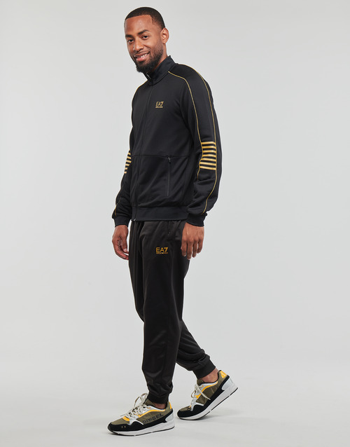 Emporio Armani EA7 - CORE ID SWEATSHIRT - Noir / Doré