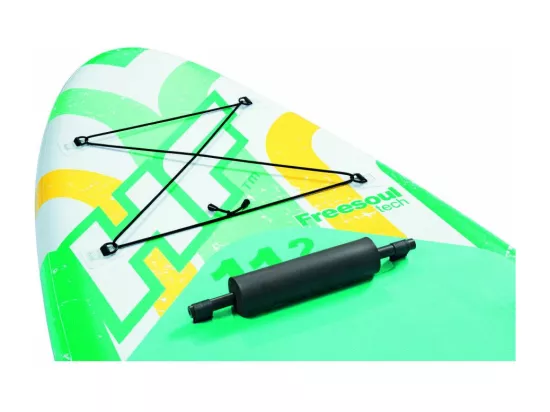 Paddle SUP Freesoul Tech - 340 x 89 x 15 cm - transformable en kayak ou en planche à voile