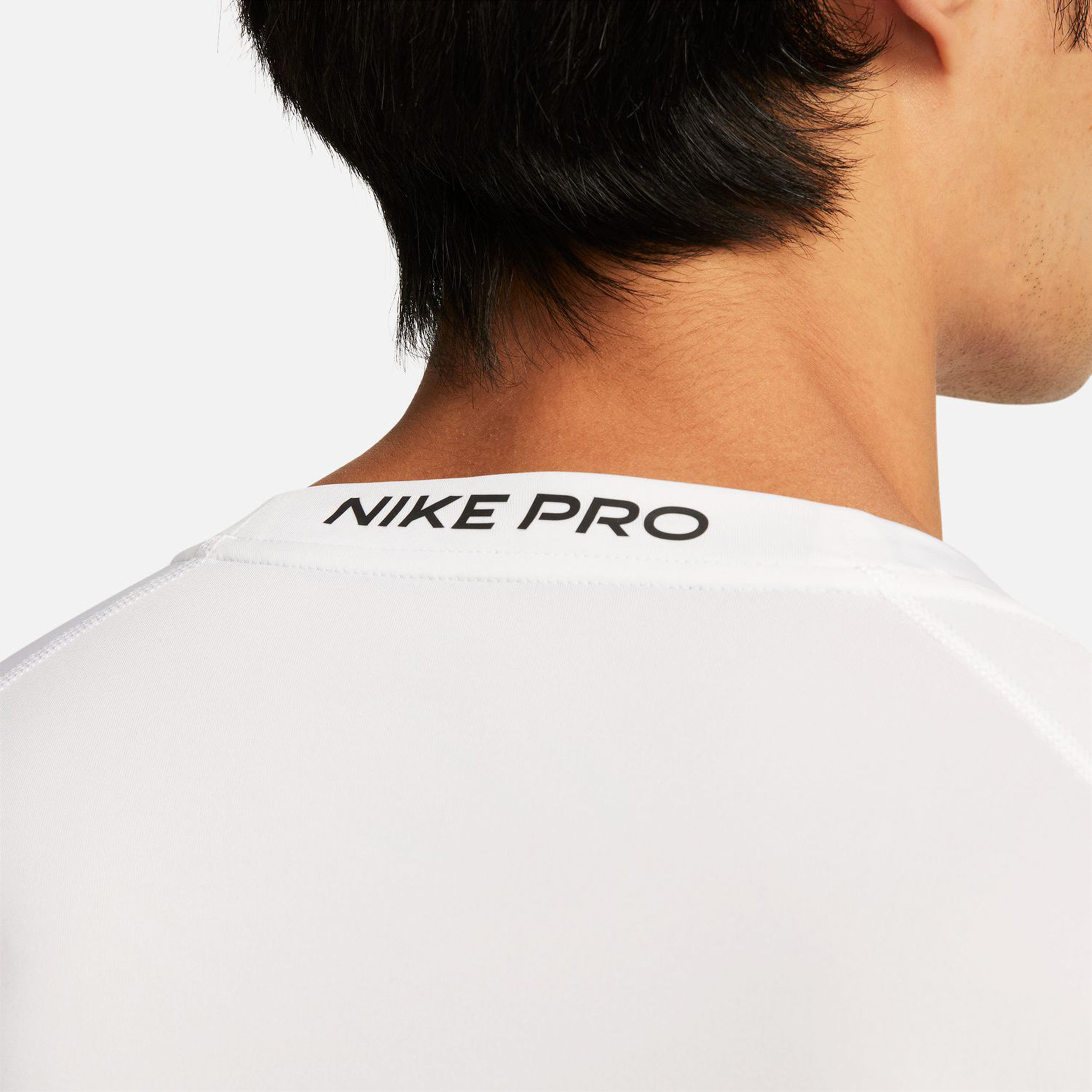 Nike Dri-Fit Pro Tight Fitness T-shirt Hommes - Blanc , Noir