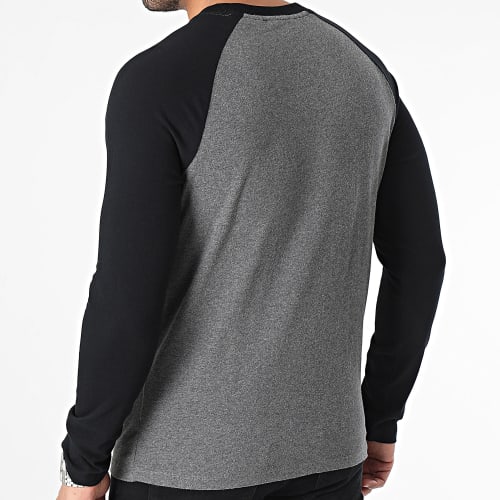 Tee Shirt Manches Longues M6010801A Gris Chiné