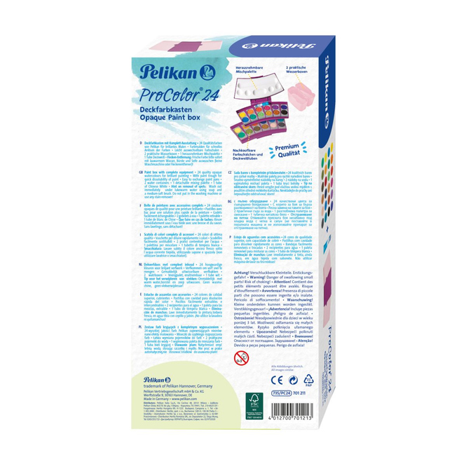Farbkasten - ProColor® 24 - beere/rosa