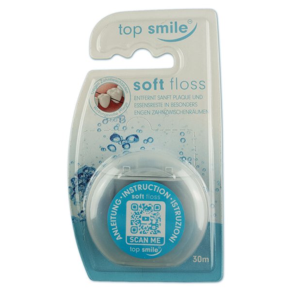 Dr. Worseg Top Smile Soft Floss - Zahnseide (30 m)