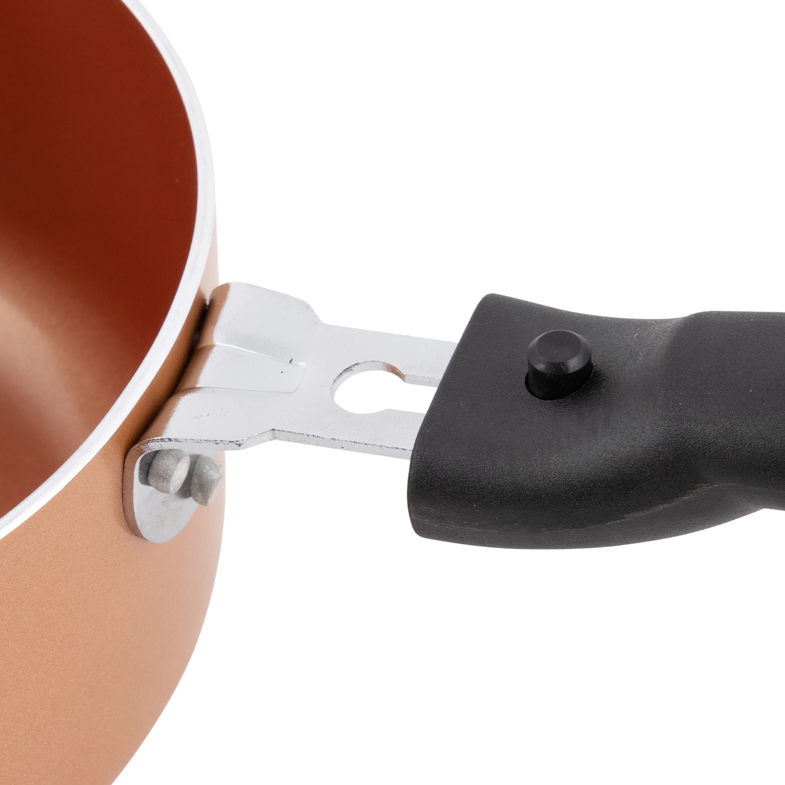 BO-CAMP Bratpfanne Keramik Beschichtung Tellefson Camping Pfanne Induktion Ø24cm