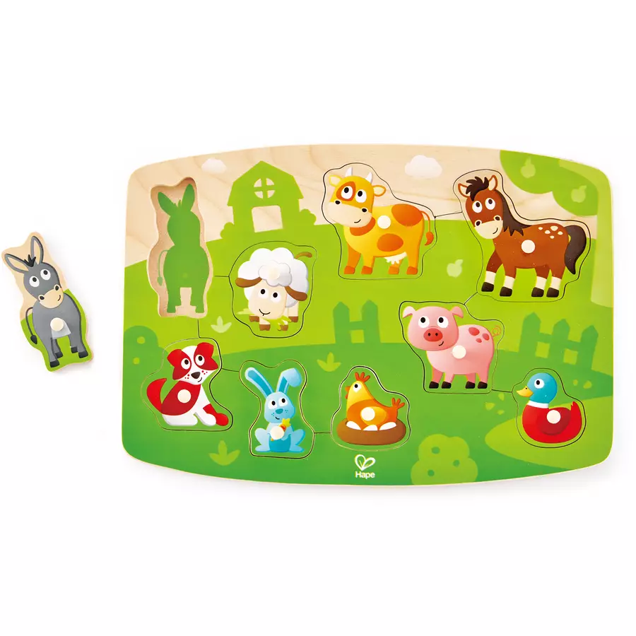 Hape Bauernhofpuzzle