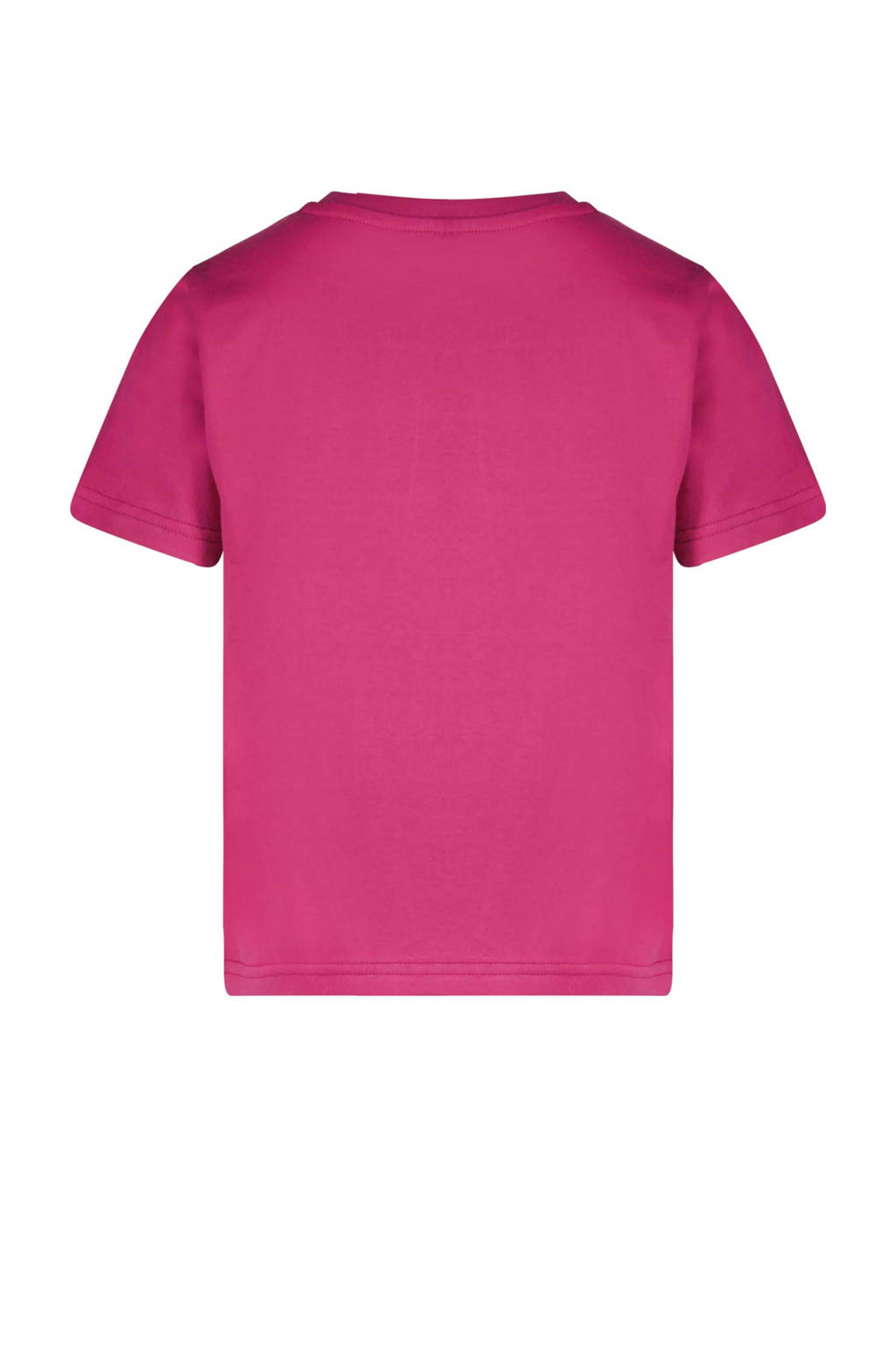 Cars T-shirt AINO met printopdruk fuchsia