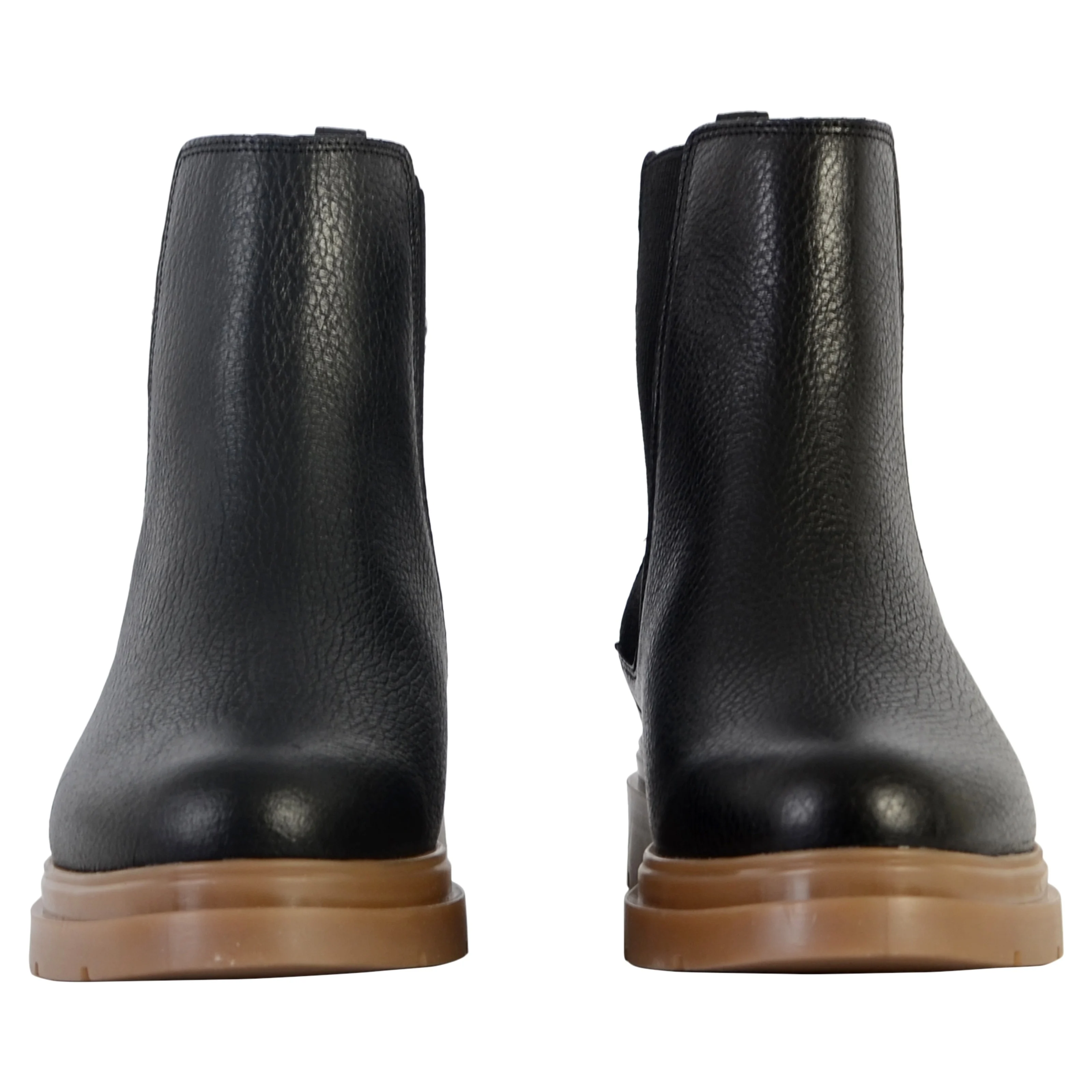 Bottines en cuir Selma | Noir