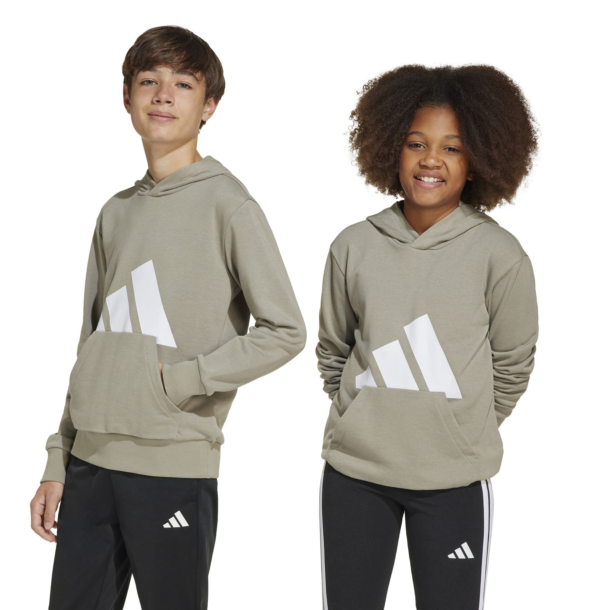 adidas Essentials Sweat À Capuche Enfants - Beige , Blanc