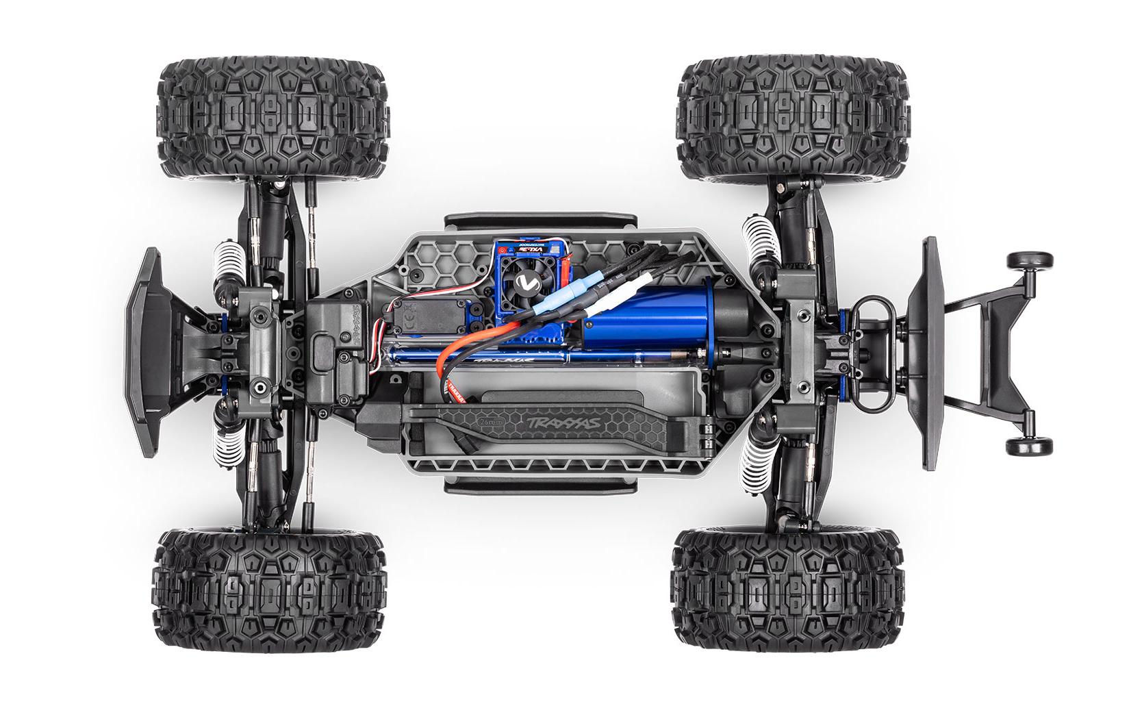 Monster Truck Stampede 4x4 VXL Rot, ARTR, 1:10<br>Robuster 4WD Brushless Monstertruck
