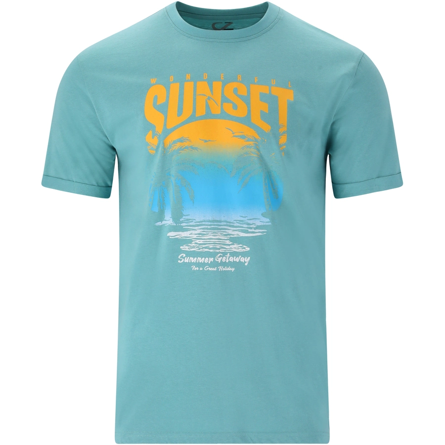 Cruz T-Shirt Nicky 2189 Cameo Blue