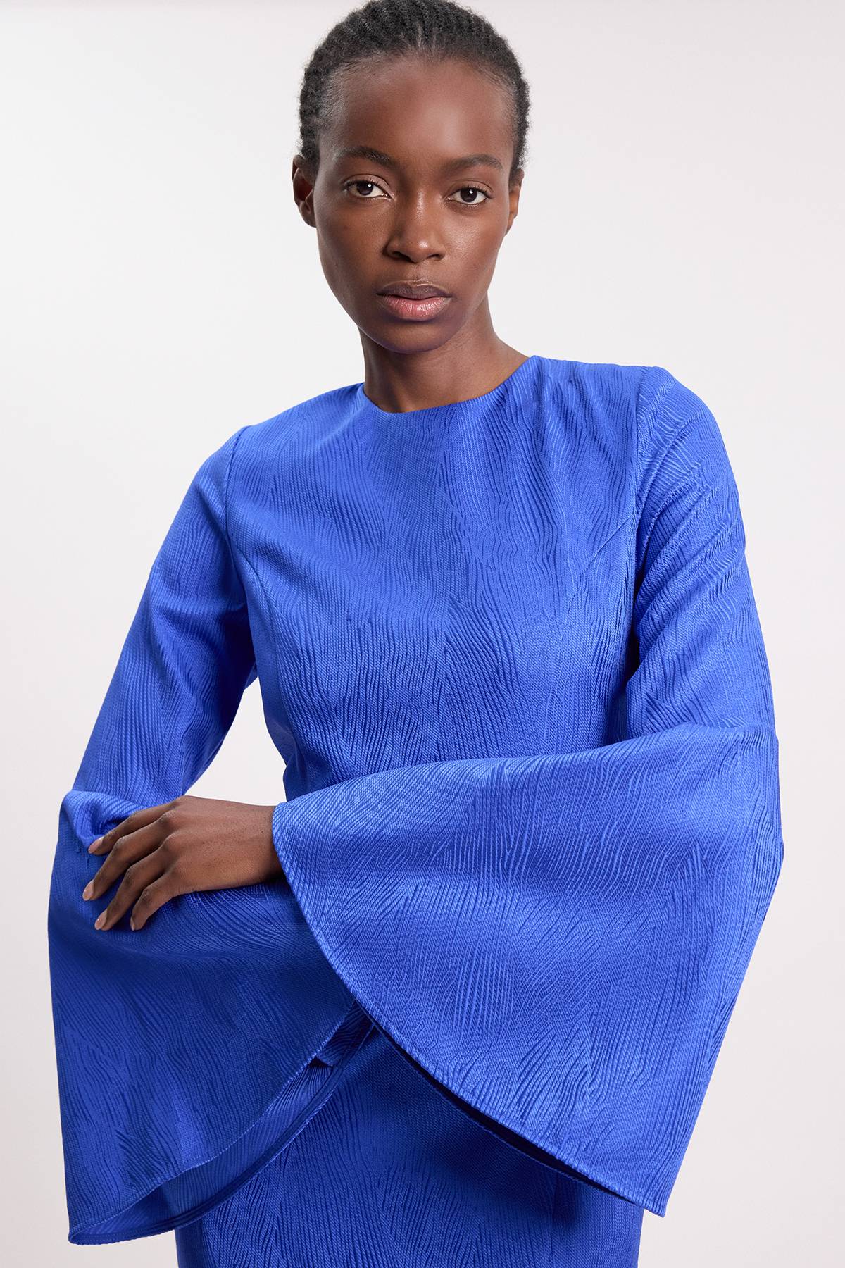 KarenMillen Robe Midi Ajustée Avec Détail De Laçage Au Dos