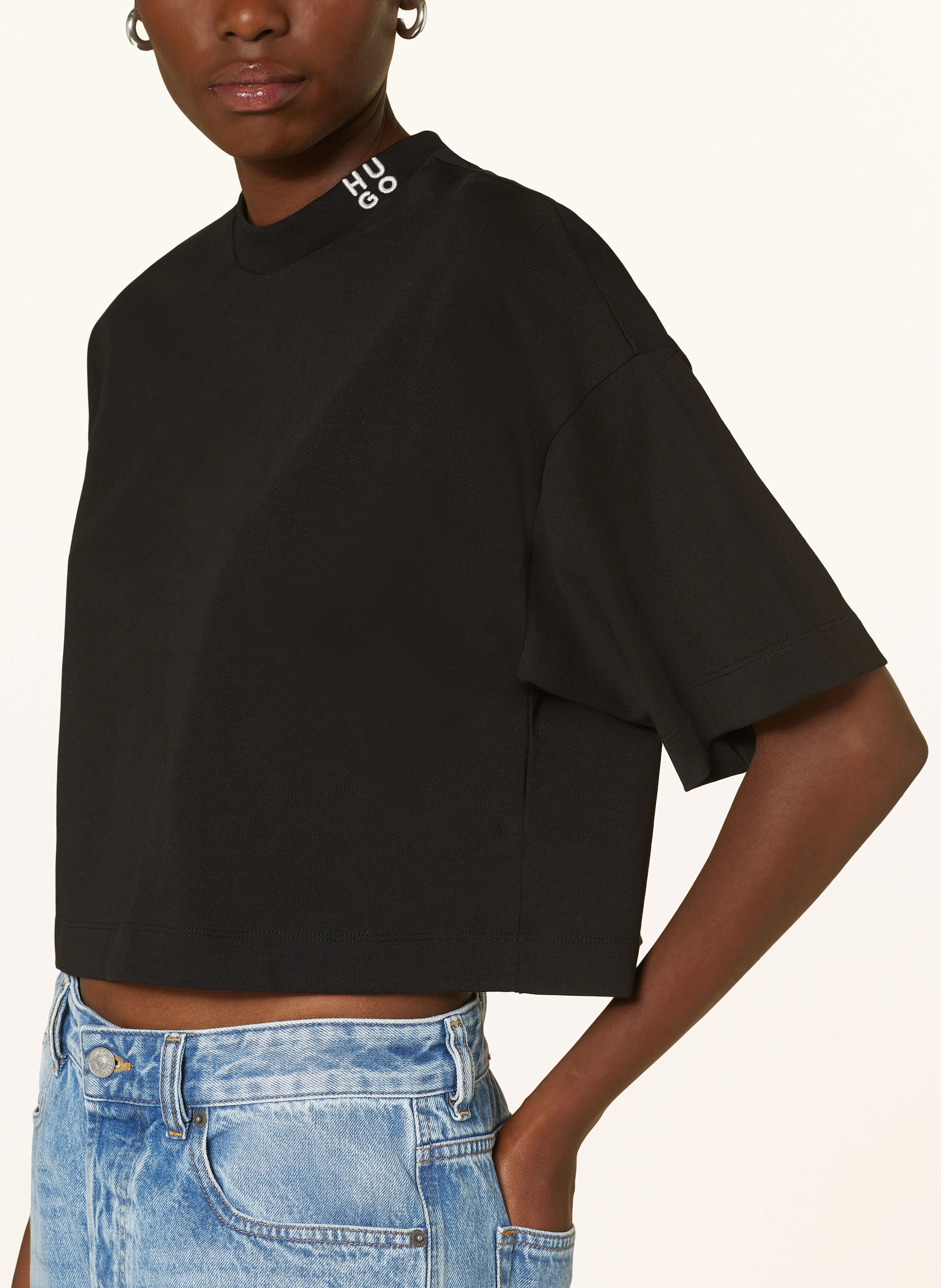 HUGO Cropped-Shirt DAMELODY