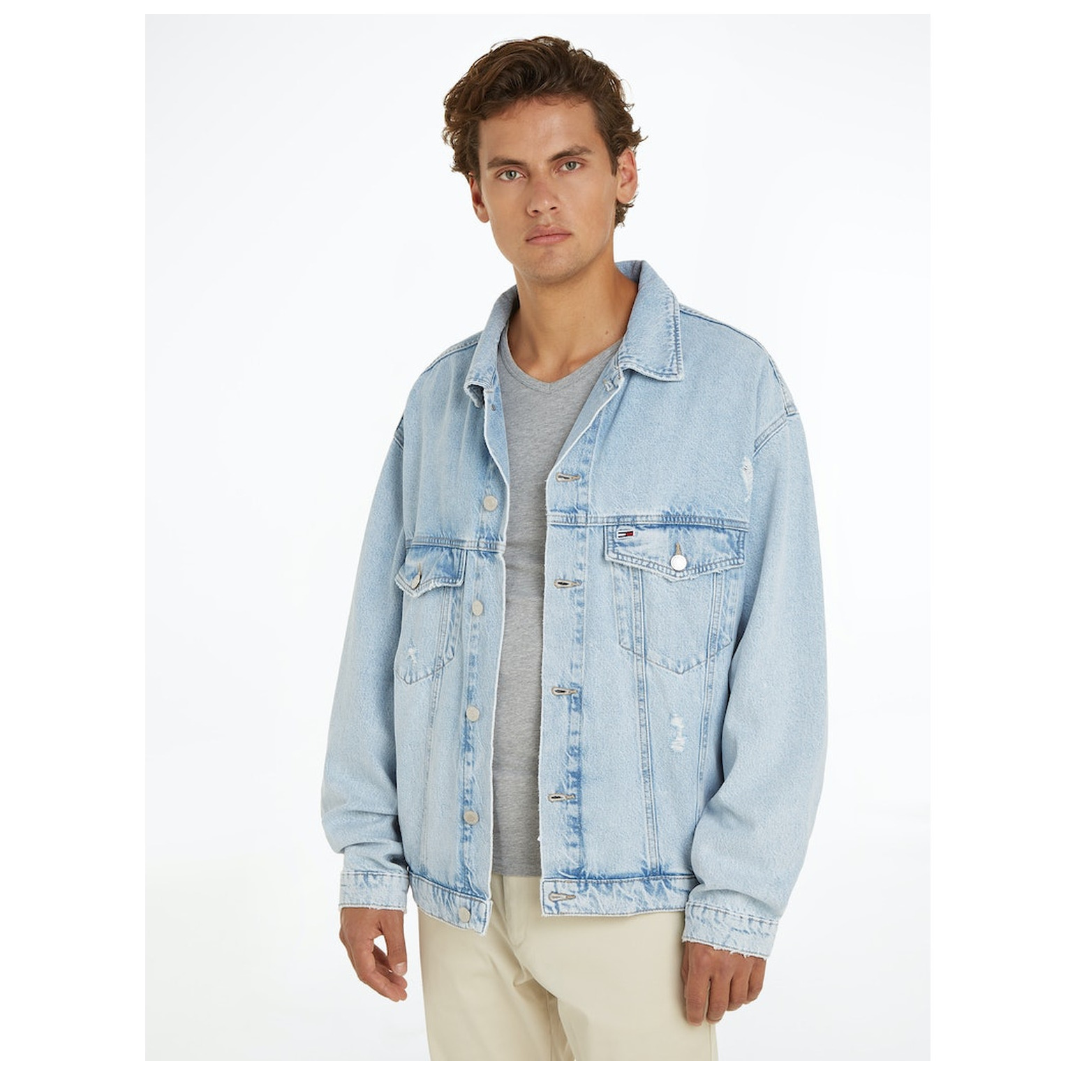 Tommy Jeans AIDEN OVSZ TRKR JKT ARCH BH601