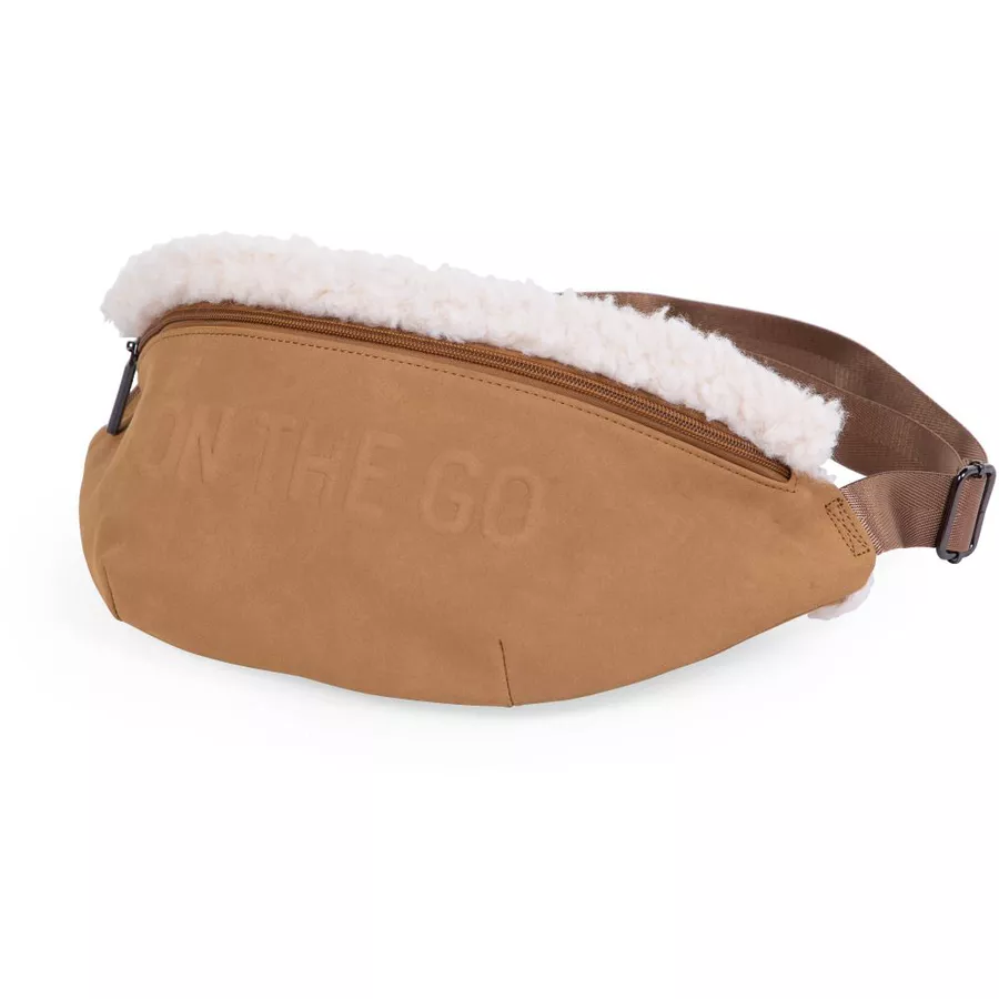 CHILDHOME Banana Bag Velours braun