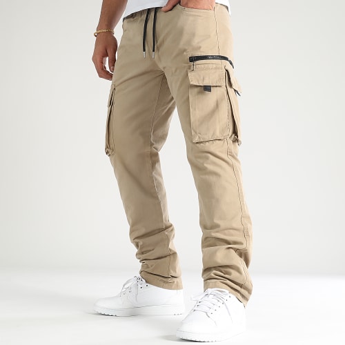 Pantalon Cargo Regular Fit 2664 Beige