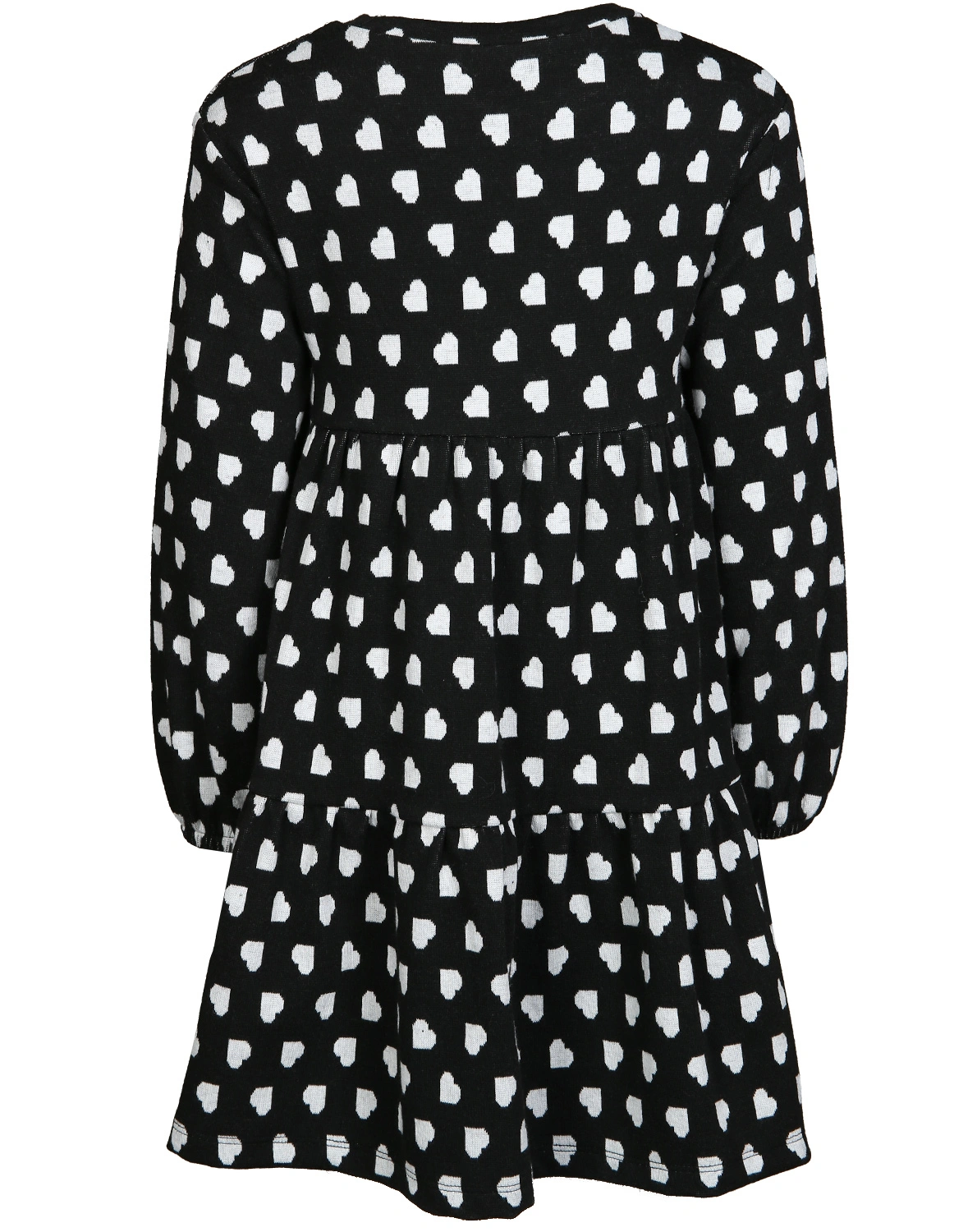 Strick-Kleid CORA mit Täschchen in schwarz