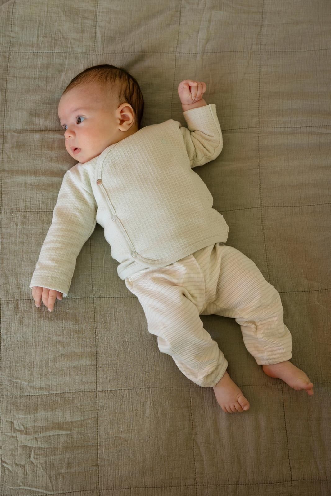 Noppies Newborn Broek regular fit - Egret