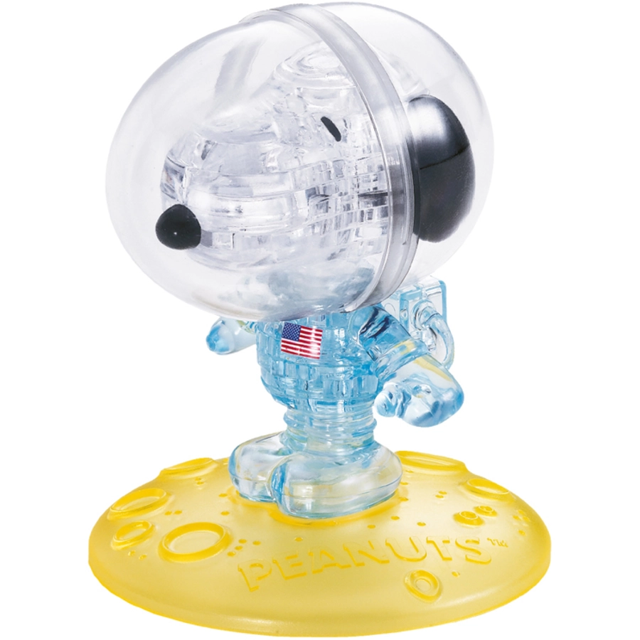 HCM Kinzel Crystal Puzzle Snoopy Astronaut Mehrfarbig