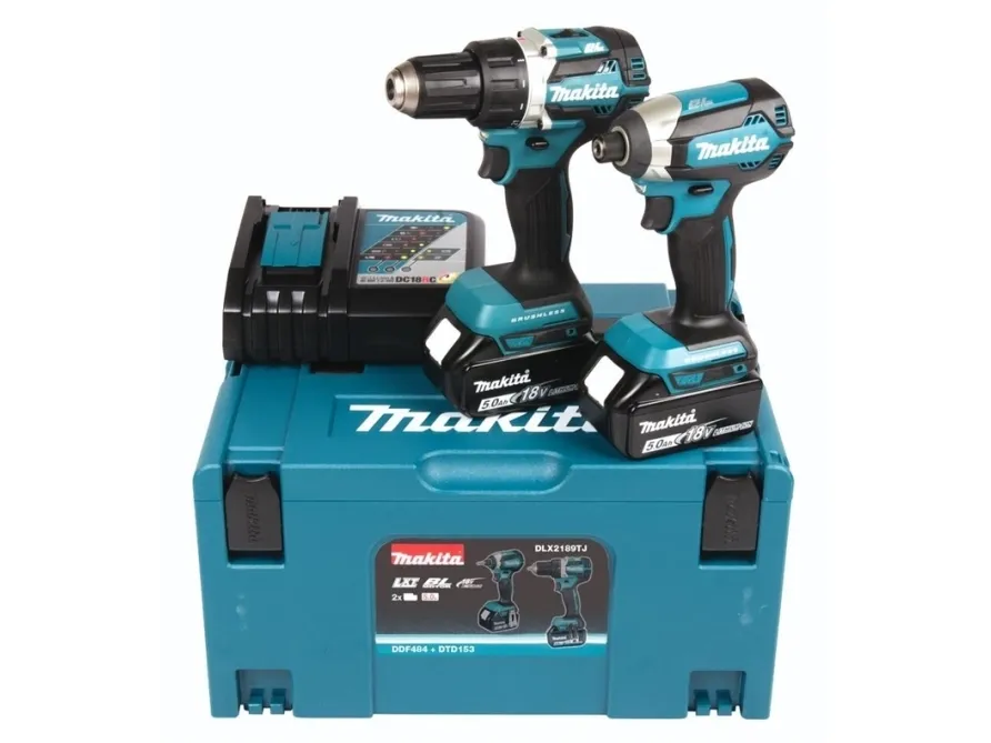 Combokit 18V Dlx2189tj 2X5,0Ah Makita