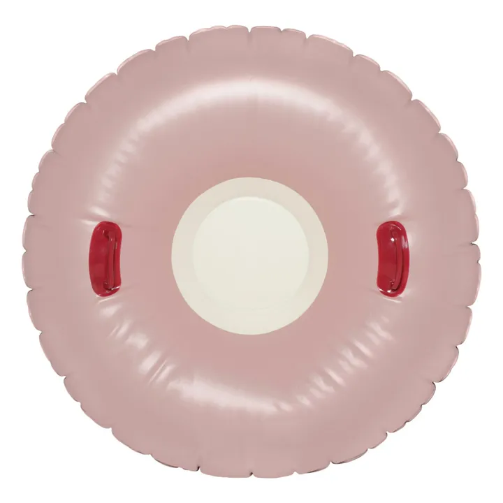 Petites Pommes Luge Gonflable | Rose/Marron